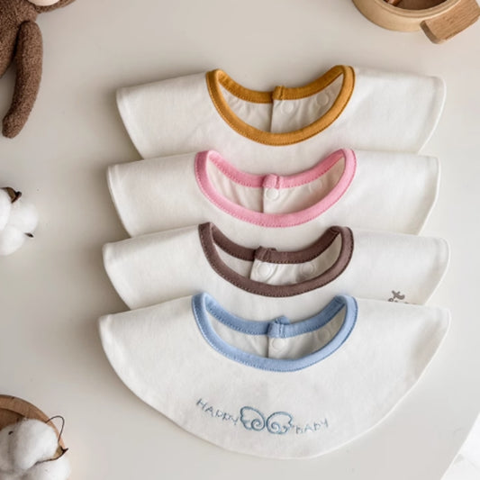 Small-Month Baby Waterproof Milk Spilt Small Bibs - Zippylo