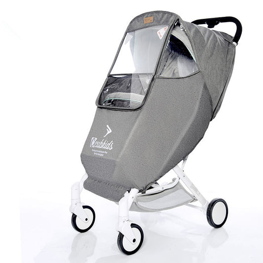 Universal Baby Carriage Rain Cover - Zippylo