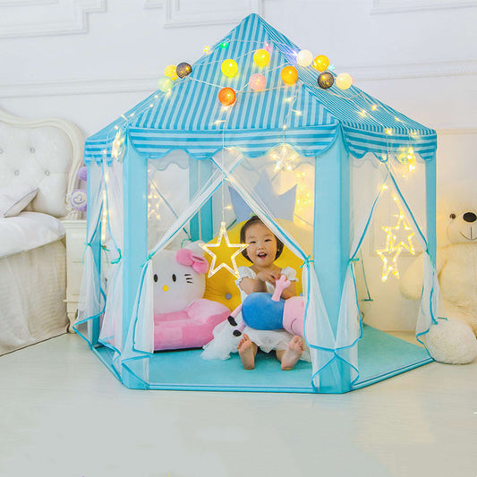 Portable Children'S Tent For Kids Tent Toys Girls Princess Castle Tipi Infantil Children'S House Vigvam Teepee Baby Tent Gifts - Zippylo
