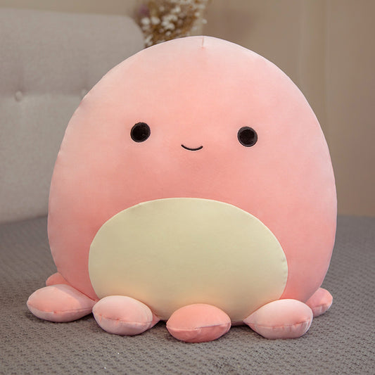 Plush Toy Cartoon Smiling Octopus Doll Doll Octopus Pillow Gift - Zippylo