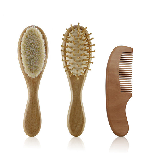 Baby Shower Shampoo Brush Small Comb Soft Bristles Brush Cleaning Care Tool - Zippylo