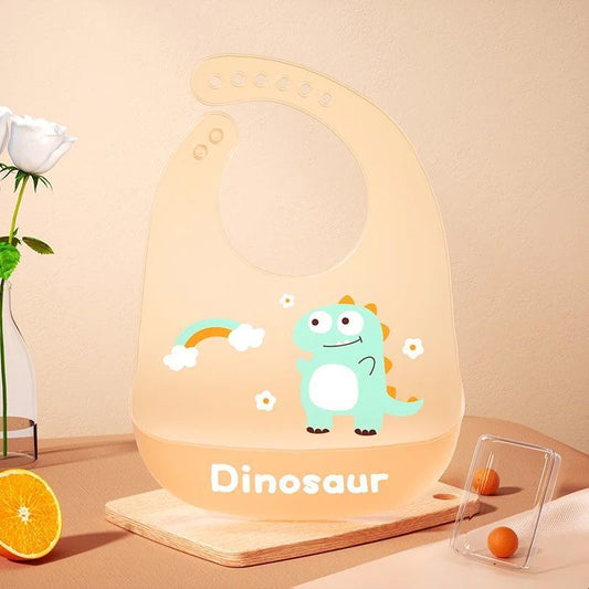 Baby Eating Silicone Waterproof Bib - Zippylo