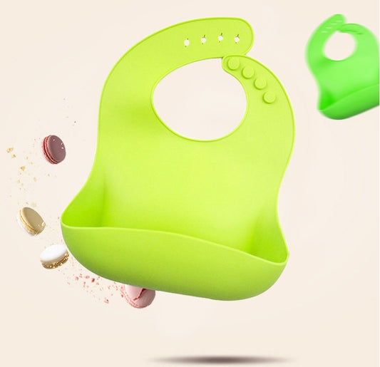 Waterproof Easy Wash Silicone Bib - Zippylo