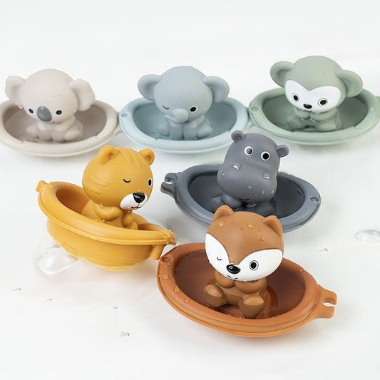 Stackable Floating Boat Bath Toy For Children - Zippylo