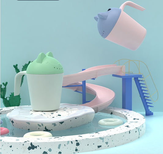 Baby Shower Plastic Shampoo Cup Shampoo Spoon - Zippylo