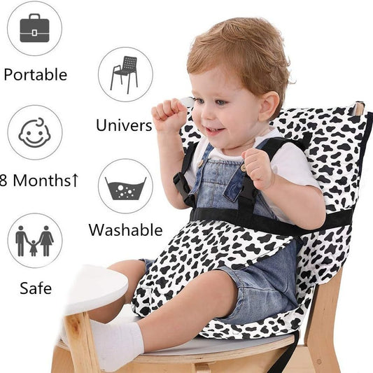 Safety Belt Dining Chair Bag Safety Seat Belt Strap Travel Carrying Seat Portable High Chair Suitable For Travel - Zippylo