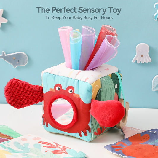 Educational Sensory Tissue Box Toy For Children - Zippylo