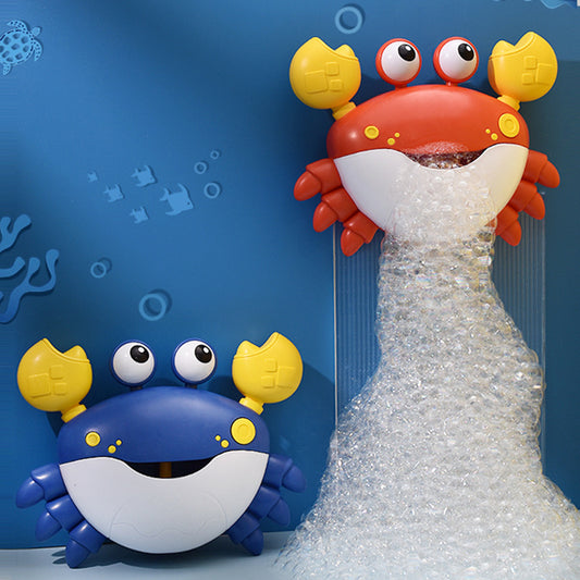 Playing Water Crab Bubble Machine Children'S Toy - Zippylo