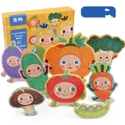 Wooden Puzzle Children'S Educational Intelligence Toddler Advanced Early Education Toy - Zippylo
