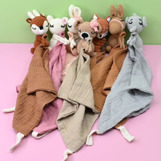 Baby Appeasing Towel Cute Animal - Zippylo