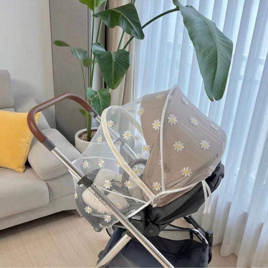 Infantile Mosquito Net Complete-Type Universal Baby Stroller Breathable - Zippylo
