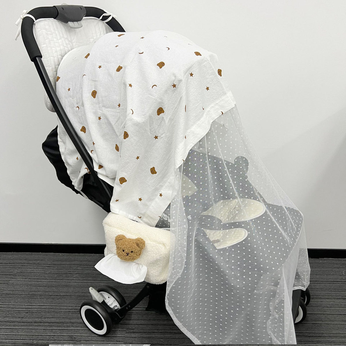 Full Baby Stroller Summer Mosquito Cover - Zippylo