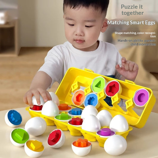 Smart Shape-Matching Toy Building Blocks For Children - Zippylo