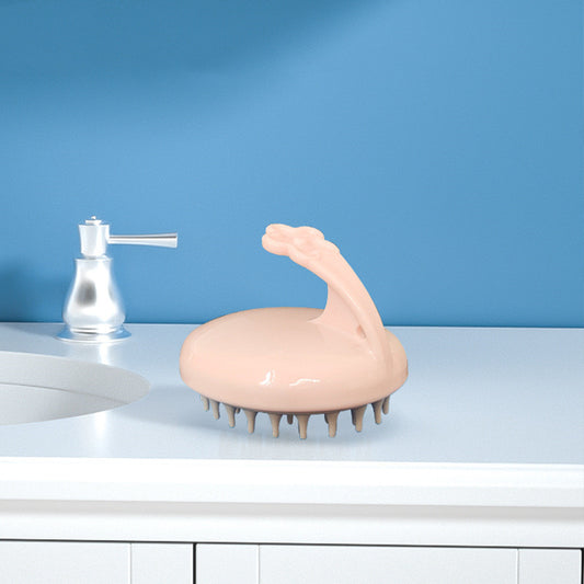 Baby Shampoo Silicone Dandruff Massage Soft Brush - Zippylo