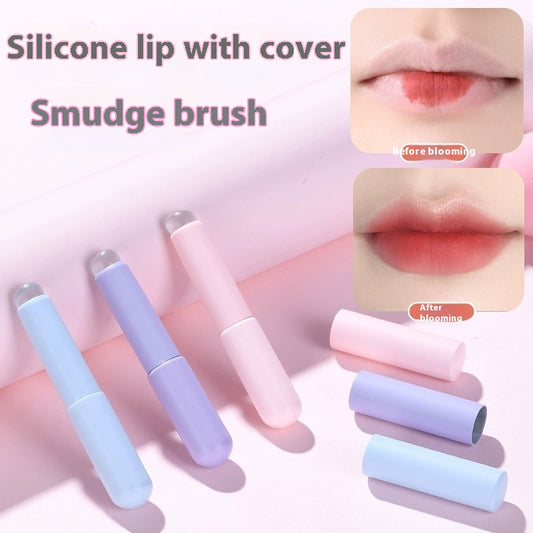 Upgrade Q Soft Portable Silicone Lip Brush - Zippylo