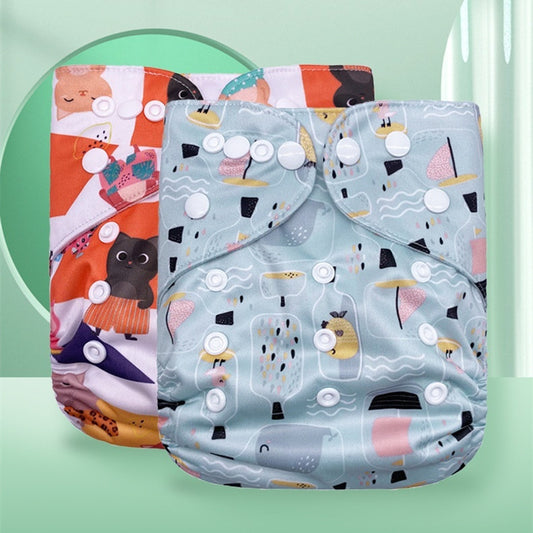 Cloth Diaper Waterproof Leak-Proof Baby Washable - Zippylo