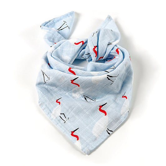 Baby Gauze Saliva Towel Baby Triangle Scarf - Zippylo