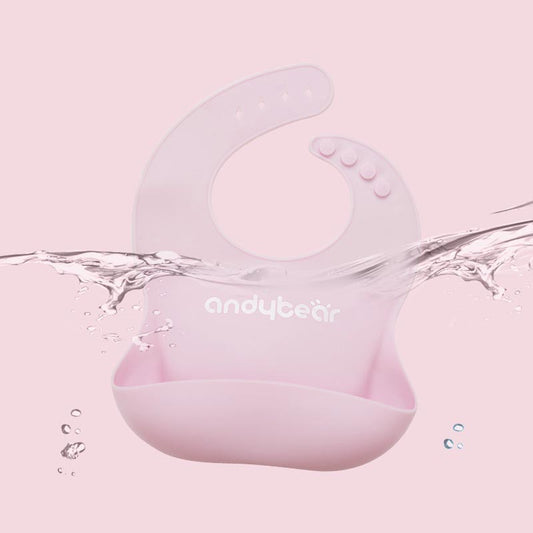 Fashionable And Simple Children'S Silicone Waterproof Bib - Zippylo