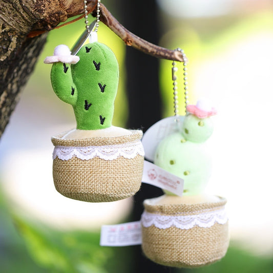 Dancing Cactus Plush Toy Succulent Potted Decoration - Zippylo