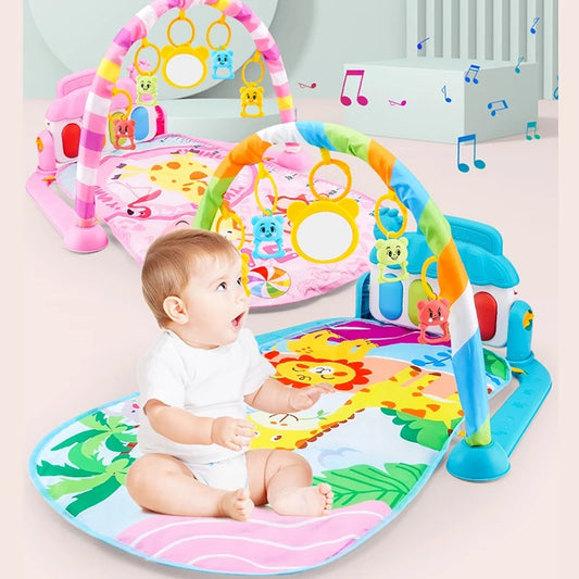 Baby Gymnastic Rack Music Pedal Piano Toys - Zippylo